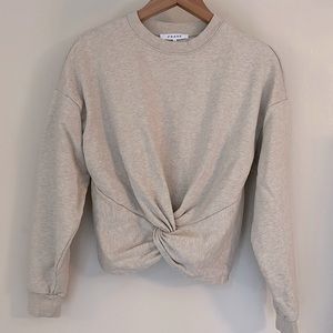 FRAME | Knotted Crew Sweatshirt